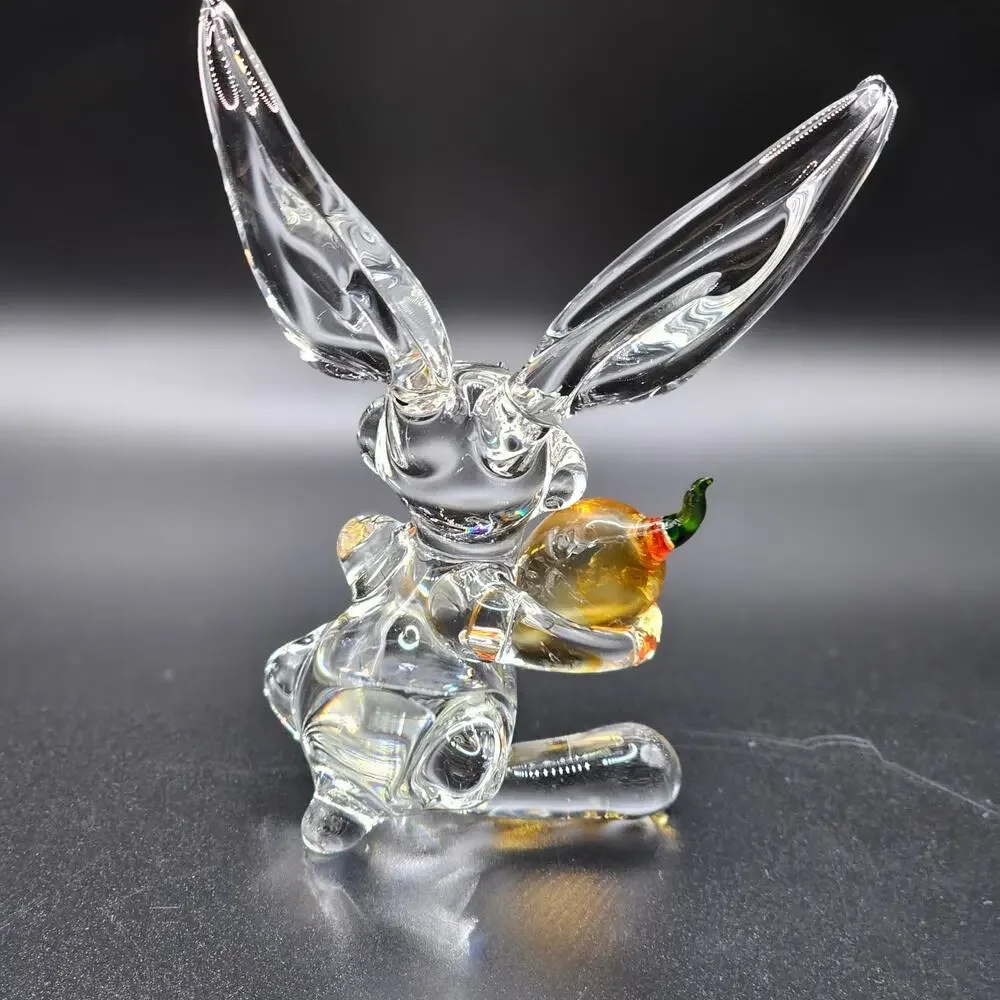 Lampwork Glass Art Easter Bunny